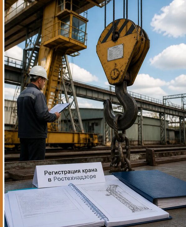 Регистрация крана в Ростехнадзоре в Королёве от 15596 р. | Авеста ОТиПБ